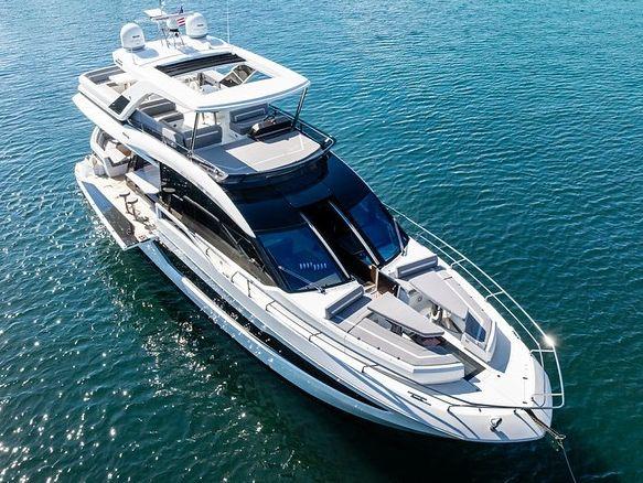 70FT Galeon Motor Yacht rental in Miami